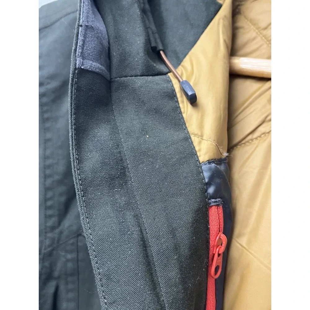 OUTDOOR RESEARCH Mens BlackPowder II Ski Jacket‎ Medium Hood Ranger Green Orange